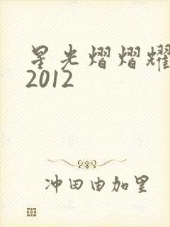 星光熠熠耀保良2012