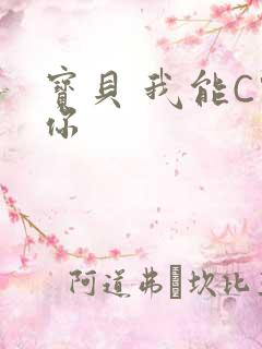 宝贝 我能C哭你