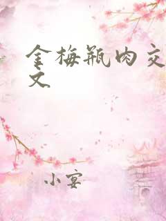 金梅瓶肉交白话文