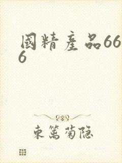 国精产品6666