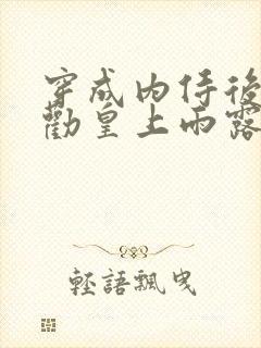 穿成内侍后总在劝皇上雨露均沾