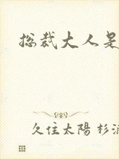 总裁大人是诱受