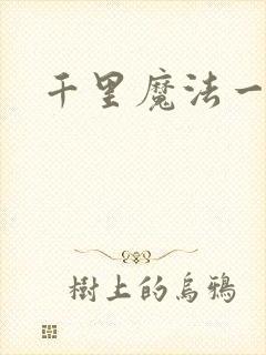 千里魔法一剑牵