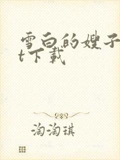 雪白的嫂子txt下载