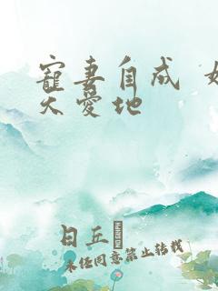 宠妻自成  婚天爱地