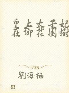 皇上太子妃沈音在御花园树上