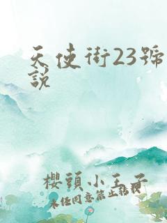 天使街23号小说
