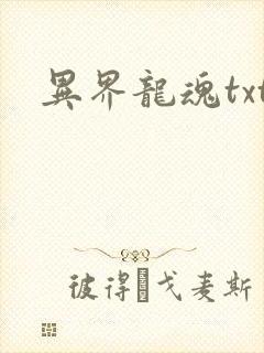 异界龙魂txt