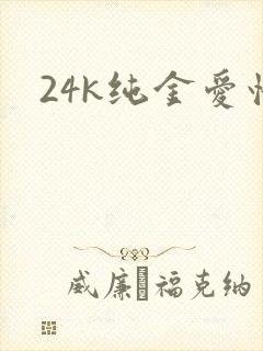 24k纯金爱情