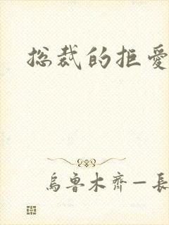 总裁的拒爱前妻