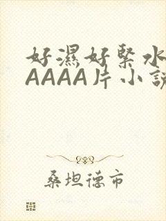 好湿好紧水多AAAAA片小说