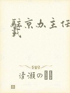 驻京办主任 下载