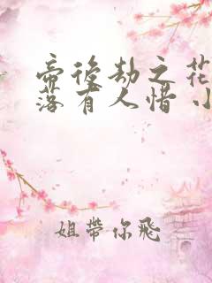 帝后劫之花开花落有人惜 小说