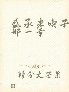 盛承光吃子时奶哪一章