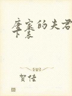 唐家的夫君们帘下衾