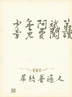 少年阿斌第13章免费阅读