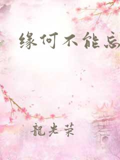 缘何不能忘记你