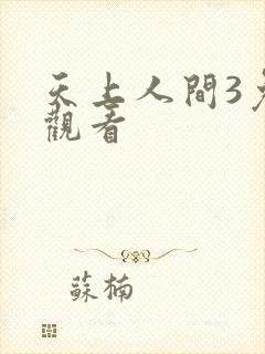 天上人间3免费观看