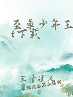 至尊少年王txt下载