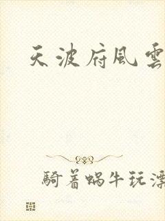 天波府风云