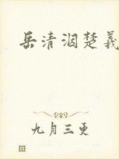 岳清洇楚羲小说