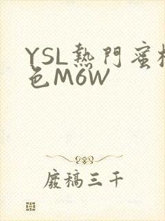 YSL热门蜜桃色M6W