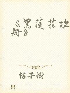 《黑莲花攻略手册》