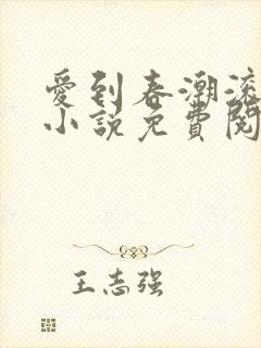 爱到春潮滚滚来小说免费阅读