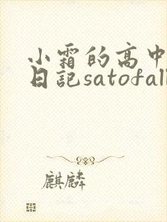 小霜的高中成长日记satofall