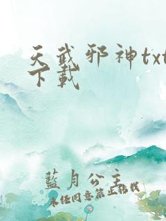 天武邪神txt下载