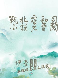 战北霆和司情的小说免费阅读