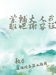 首辅大人我们和离吧谢容珏