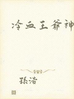 冷血王爷神医妃