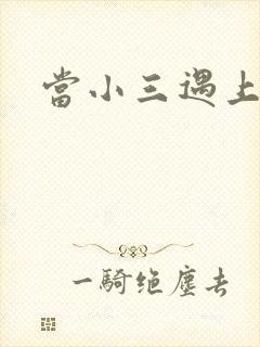 当小三遇上小四