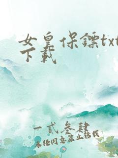 女皇保镖txt下载