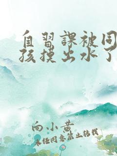 自习课被同桌男孩摸出水了