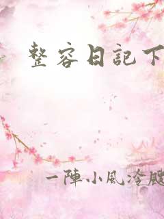 整容日记下载