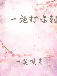 一炮打你到天亮