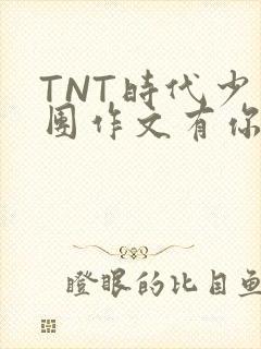 TNT时代少年团作文有你真好