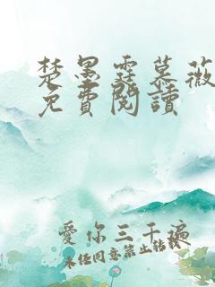 楚墨霆慕薇小说免费阅读