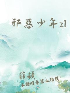 邪恶少年zl