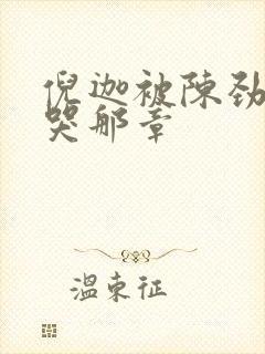 倪迦被陈劲生做哭那章