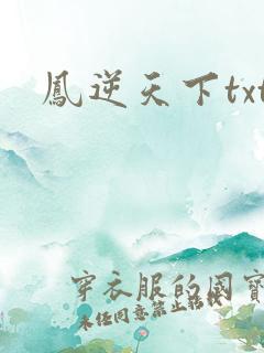 凤逆天下txt