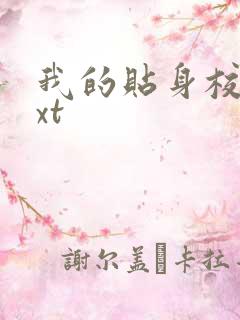 我的贴身校花txt