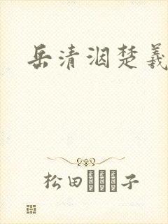 岳清洇楚羲小说