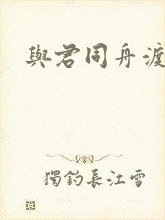 与君同舟渡小说