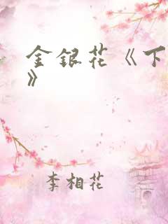 金银花《下厨房》