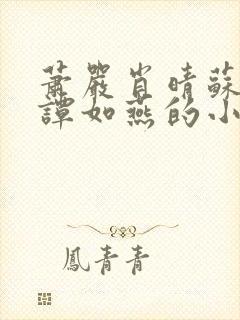 萧严肖晴苏雨溪谭如燕的小说在线阅读