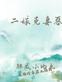 二嫁克妻恶少