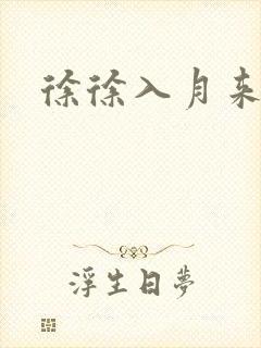 徐徐入月来